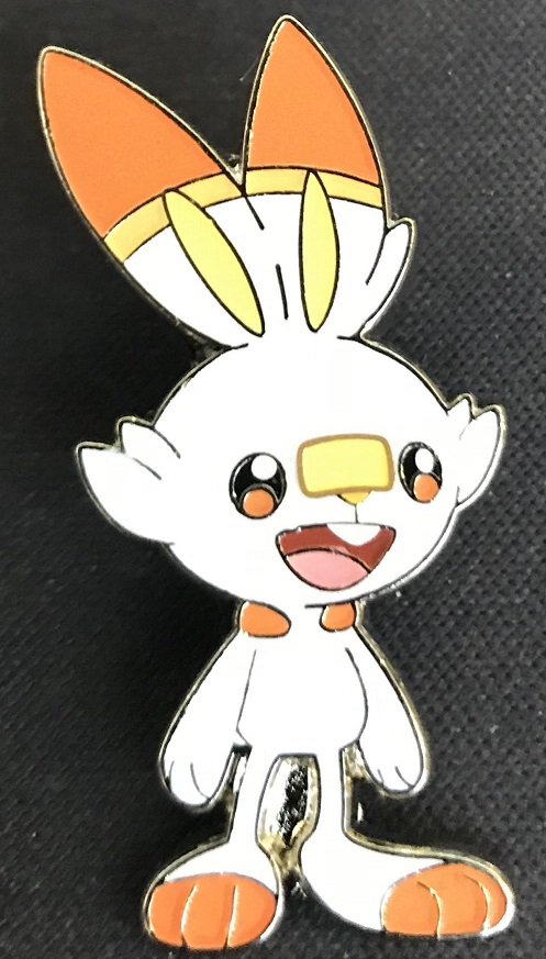 Scorbunny Pin - Galar Collection Box